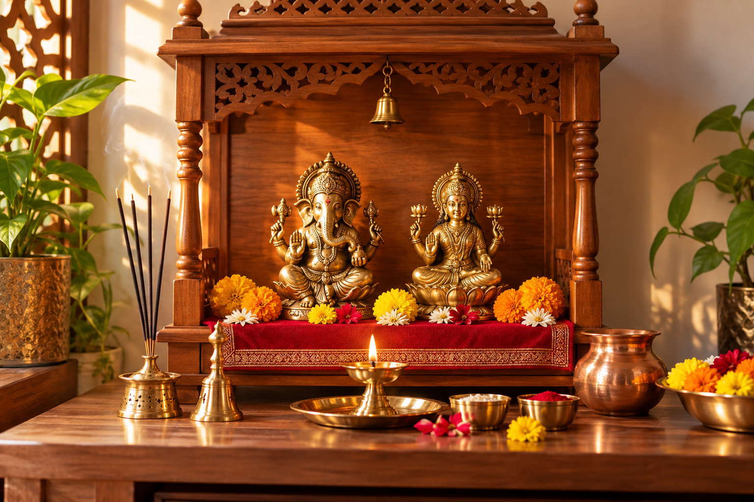 Diwali Lakshmi Puja at Home: The Vidhi, the Samagri, and the Muhurat
