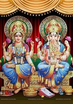 Lakshmi-Ganesh Photo